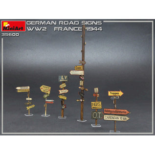 MiniArt Deutsche Straßenschilder WW2 - 1:35