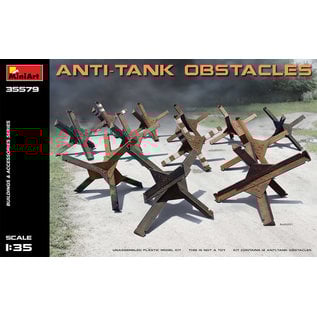 MiniArt Anti Tank Obstacles - Panzersperren - 1:35