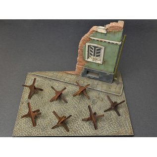 MiniArt Anti Tank Obstacles - Panzersperren - 1:35