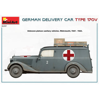 MiniArt Typ 170V Lieferwagen / Sanitätswagen - 1:35