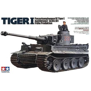 TAMIYA PzKpfw.VI Tiger I Ausführung E (Sd.Kfz.181) Frühe Produktion - 1:35