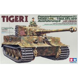 TAMIYA Tamiya - PzKpfw.VI Tiger I Ausf. E (Sd.Kfz.181) Späte Produktion - 1:35