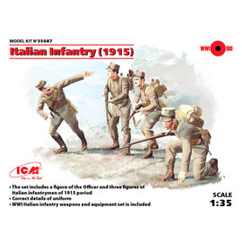 ICM ICM - Italian Infantry (1915) 4 figures - 1:35