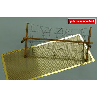Plusmodel Barbed wire / Stacheldraht, modern Typ I - 1:35