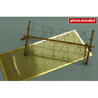 Plusmodel Barbed wire / Stacheldraht, modern Typ II - 1:35