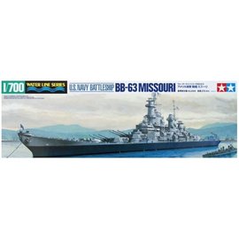 TAMIYA Tamiya - amerik. Schlachtschiff USS Missouri - Waterline No. 613 - 1:700