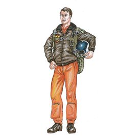 Plusmodel Plusmodel - F-106 Delta Dart Pilot - 1:48