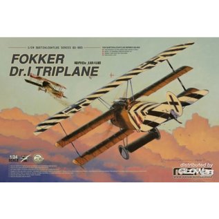 MENG Fokker Dr. I Triplane - 1:24
