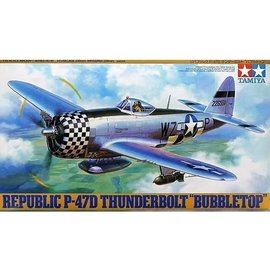 TAMIYA Tamiya - Republic P-47D Thunderbolt "Bubbletop" - 1:48