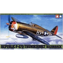 TAMIYA Tamiya - Republic P-47D Thunderbolt "Razorback" - 1:48