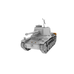 IBG Models Type 3 Chi-Nu Japanese Medium Tank - 1:72