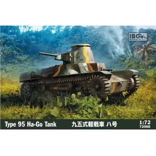 IBG Models Type 95 Ha-Go Japanese Light Tank - 1:72