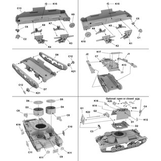 IBG Models World at War - A9 CS Close Support British Cruiser Tank Mk. VI - 1:72