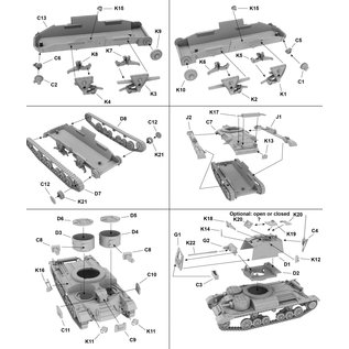 IBG Models World at War - A9 British Cruiser Tank Mk. VI - 1:72