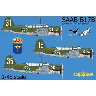 Tarangus SAAB B17B - Swedish Air Force Dive Bomber - 1:48