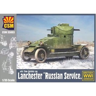 Copper State Models Lanchester Armoured Car - Russian Service - 1:35