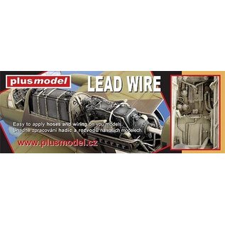 Plusmodel Lead Wire / Bleidraht 0,2mm - 120mm