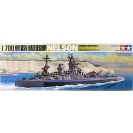 TAMIYA Tamiya - brit. Schlachtschiff HMS Nelson - Waterline No. 104 - 1:700