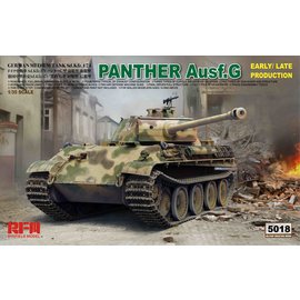 Ryefield Model RFM - Sd.Kfz. 171 Pz.Kpfw. V Panther Ausf. G early/late production - 1:35