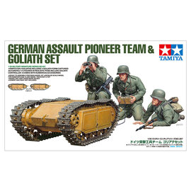 TAMIYA Tamiya - dt. Sturmpioniere mit leichtem Ladungsträger "Goliath" - 1:35