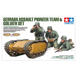TAMIYA dt. Sturmpioniere mit leichtem Ladungsträger "Goliath" - 1:35