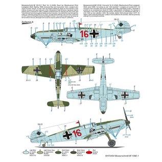 Special Hobby Messerschmitt Bf 109E-1 "Lightly-armed Emil" - 1:72