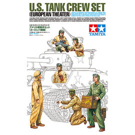 TAMIYA Tamiya - U.S. Tank Crew Set (European Theatre) - 1:35
