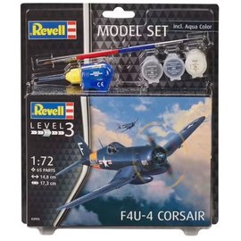 Revell Revell - Vought F4U-4 Corsair Model Set - 1:72