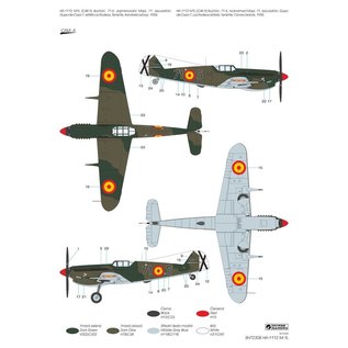 Special Hobby HA-1112 M-1L Buchón “Ejército del Aire” - 1:72