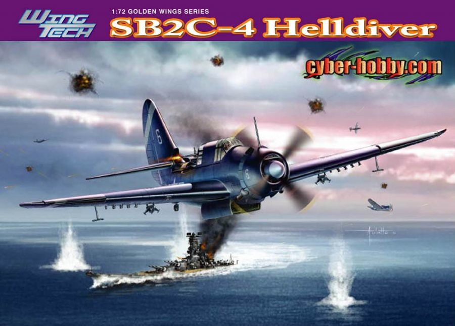 Cyber Hobby - Curtiss SB2C-4 Helldiver - Three Versions Kit - 1:72 -  Traudls Modellbau