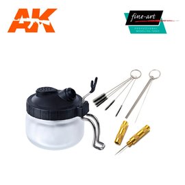 AK Interactive AK Interactive - Fine Art Airbrush Cleaning Station Set