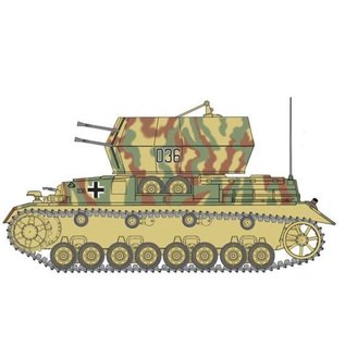 Italeri Flakpanzer IV Wirbelwind - 1:72