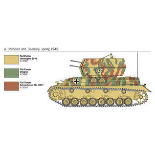 Italeri Flakpanzer IV Wirbelwind - 1:72