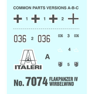 Italeri Flakpanzer IV Wirbelwind - 1:72