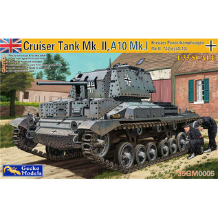 Gecko Models Gecko Models - Cruiser Tank A10 Mk.I "Kreuzer Panzerkampfwagen" Mk. II, 742(e), (A-10) - 1:35