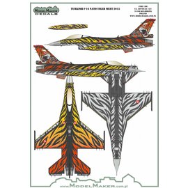 Modelmaker Decals ModelMaker - Turkish F-16 Nato Tiger Meet 2015 - 1:48