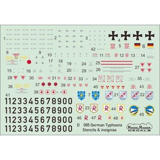 Modelmaker Decals German Eurofigher Typhoon TLG 31 "Spirit of Oswald Boelcke" - 1:48