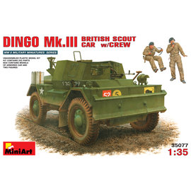 MiniArt MiniArt - brit. Spähwagen Dingo Mk. II mit Crew - 1:35