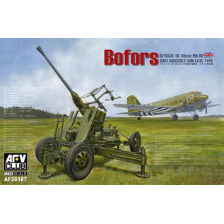 AFV-Club British Bofors 40mm Mk. III AA Gun - 1:35