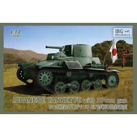 IBG Models IBG - Type 94 Japanese Tankette with 37mm gun - 1:72