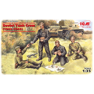ICM Soviet Tank Crew (1943-1945) - 1:35