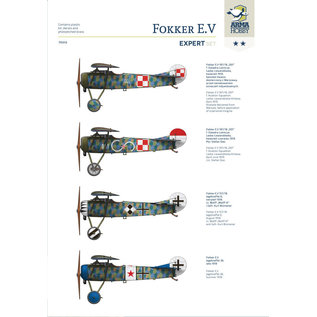 Arma Hobby Fokker E. V - Expert Set - 1:72