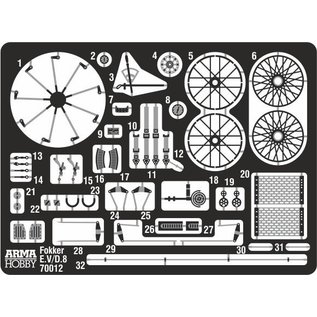 Arma Hobby Fokker E. V - Expert Set - 1:72