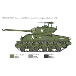 Italeri US M4A3E8 Sherman Korea Krieg - 1:35