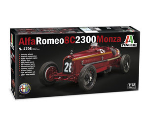 鉄道模型 Alfa Romeo 8C 2300 Monza 1:12 ITALERI Amazon.com: Italeri 510004706 1:12 Alfa Romeo 8C 2300 Monza