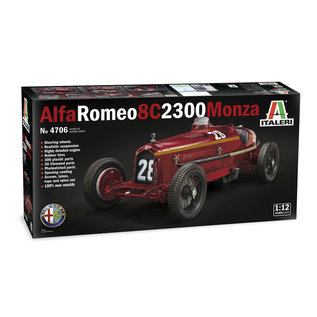 Italeri Alfa Romeo 8C 2300 Monza - 1:12