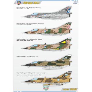 Modelsvit Dassault Mirage IIICJ "Shahak" Interceptor - 1:72