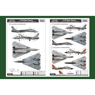 HobbyBoss Grumman F-14D Super Tomcat - 1:72