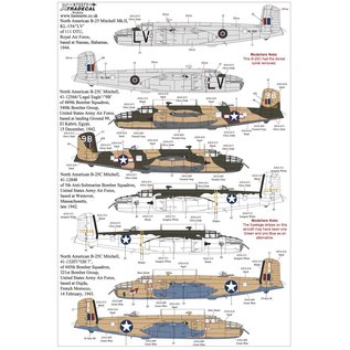 Xtradecal North-American B-25C Mitchell Collection - 1:72