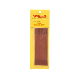 Flex-I-File Flexifile - Ersatz-Schleifband (5x) für Spannbügel - Medium / Mittel (Körnung 280)